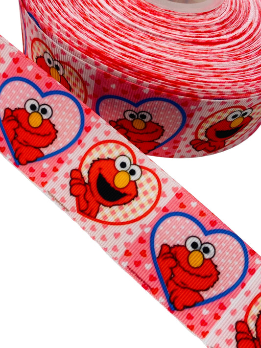 Elmo Ribbon 38mm/ 1.5 Inch Ribbon (1 Yard)                                 🎀  May New Arrival 🎀