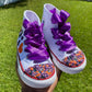 Night Before Christmas Bling Converse Sneakers