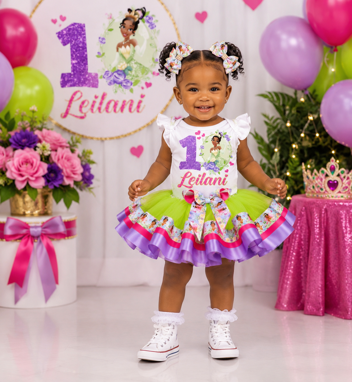 Princess Tiana Tutu Outfit