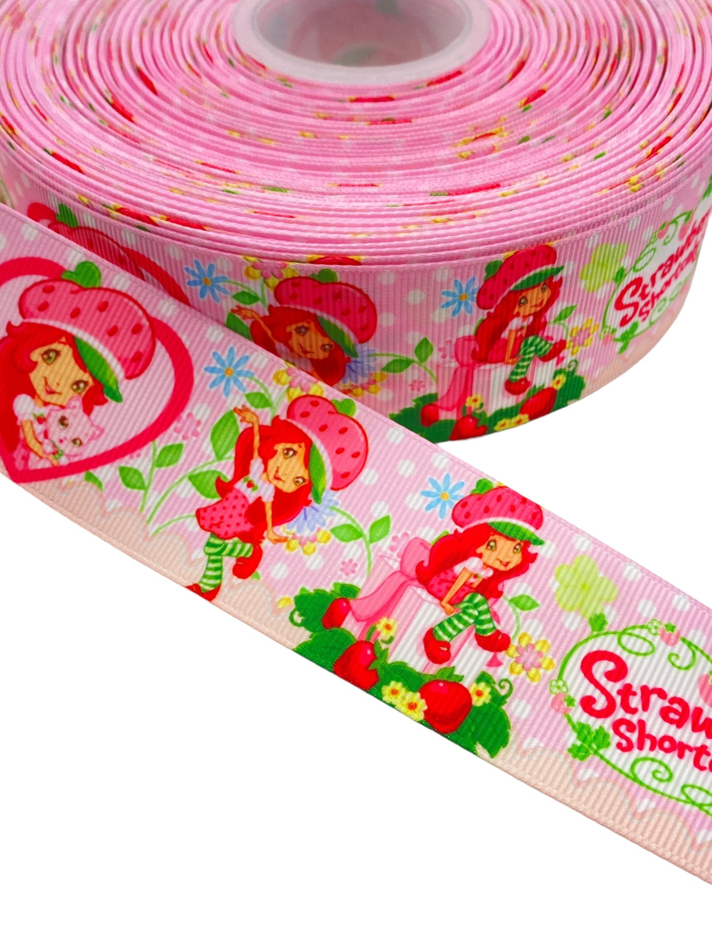 38mm / 1.5 inch Ribbon, Strawberry Shortcake Ribbon (1 Yard) 🎀April New🎀