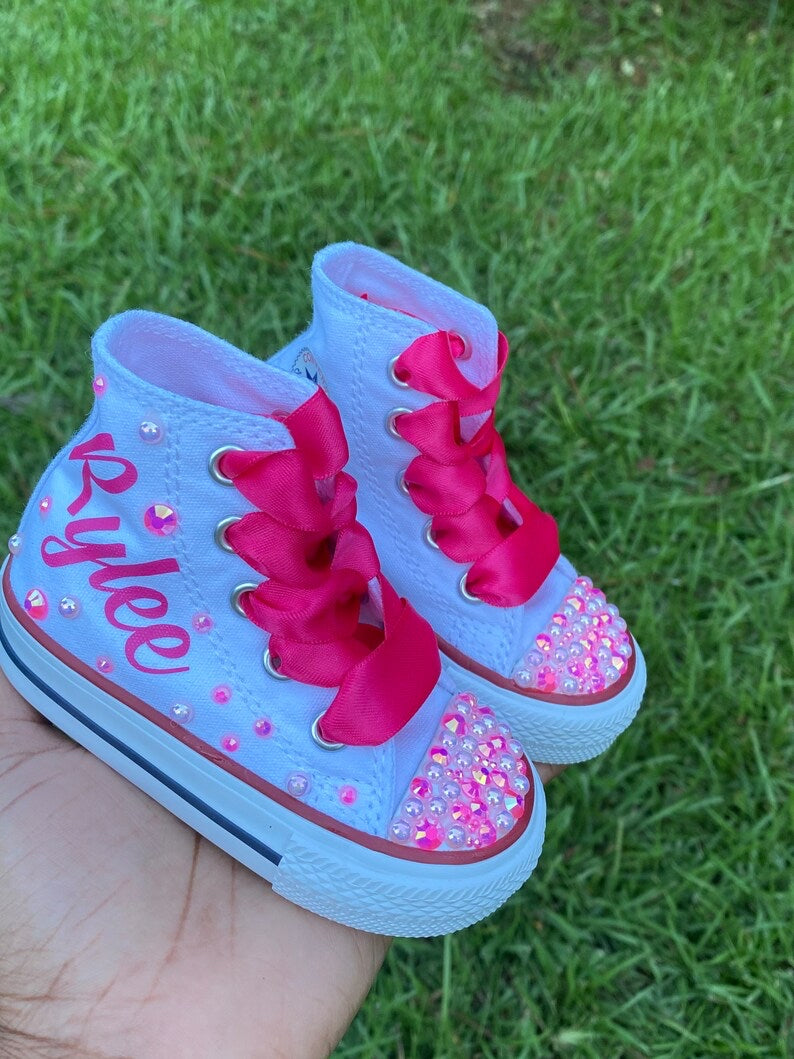 Peppa Pig Bling Converse Shoes