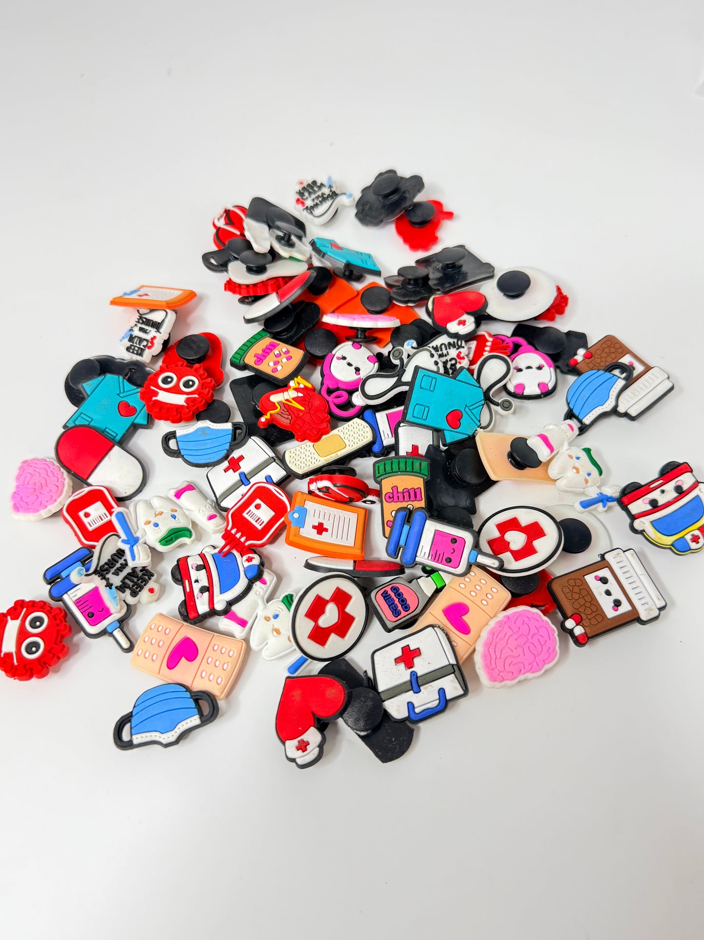 Health Aide Crocs Jibts (sets of 5)