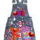 Elmo And Abby Denim outfit, Elmo and Abby jeans overall dress,