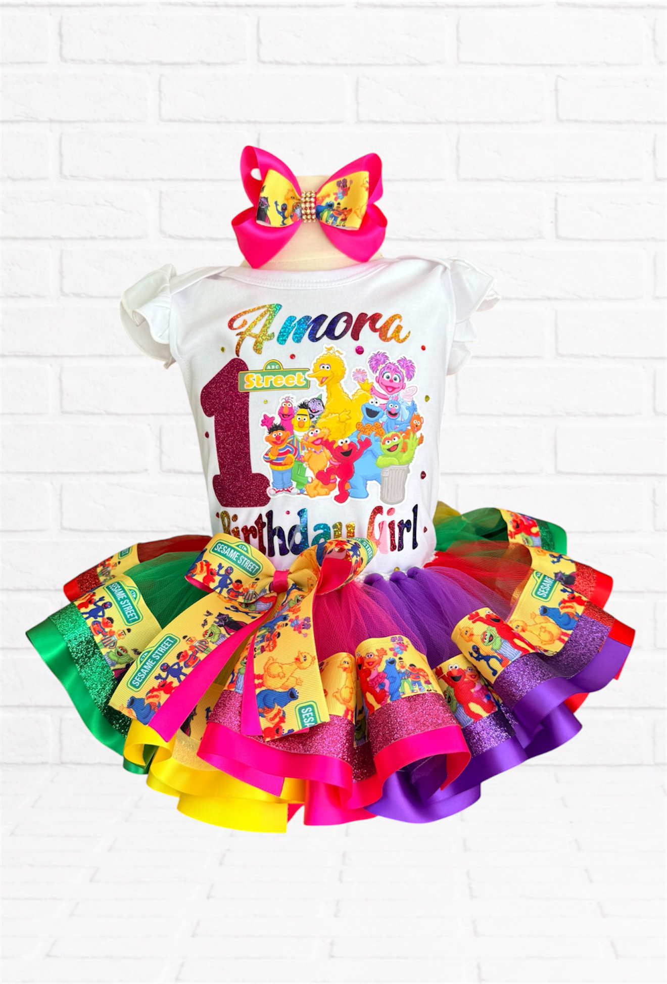 Sesame Street Tutu Outfit | Sesame Street tutu set