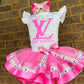 Designer Tutu Outfit (2 layer tutu outfit