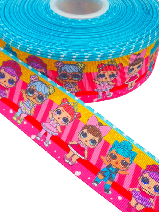 38mm / 1.5 inch Ribbon, lol Ribbon (1 Yard) 🎀April New🎀