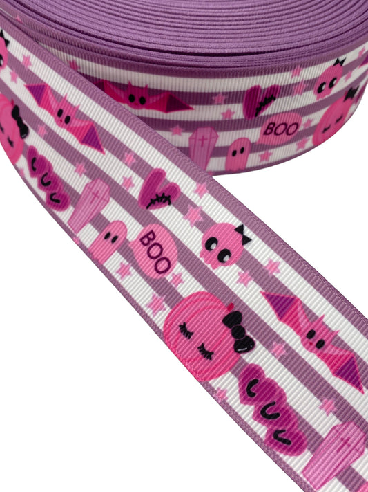 Halloween Ribbon 38mm / 1.5 inch Ribbon ( 1 yard )