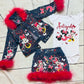 Minnie Mouse Denim outfit, Minnie Mouse Jeans Outfit