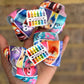 ( PRE- ORDER 3 weeks wait time) inside out Hair clip - school hair clip
