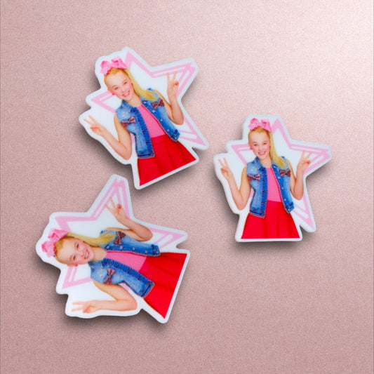 Jojo Siwa Resin planar ( Price for 1 piece)