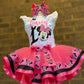 Minnie Mouse Tutu Outfit (3 layer Ribbon Trimmed tutu outfit) Minnie Outfit