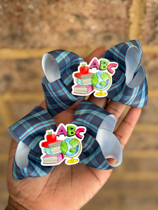 School Hair Clips-Hair clips-Back To School Hair Clips