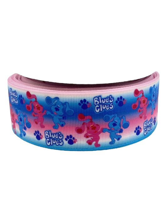 #C230 (Blues Clues Ribbon, 38mm / 1.5 inches) 🟢