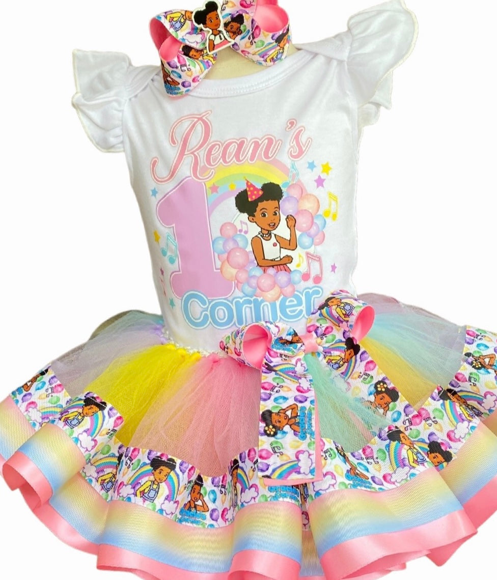 Gracie Corner Tutu Outfit | Gracie Corner Birthday tutu set