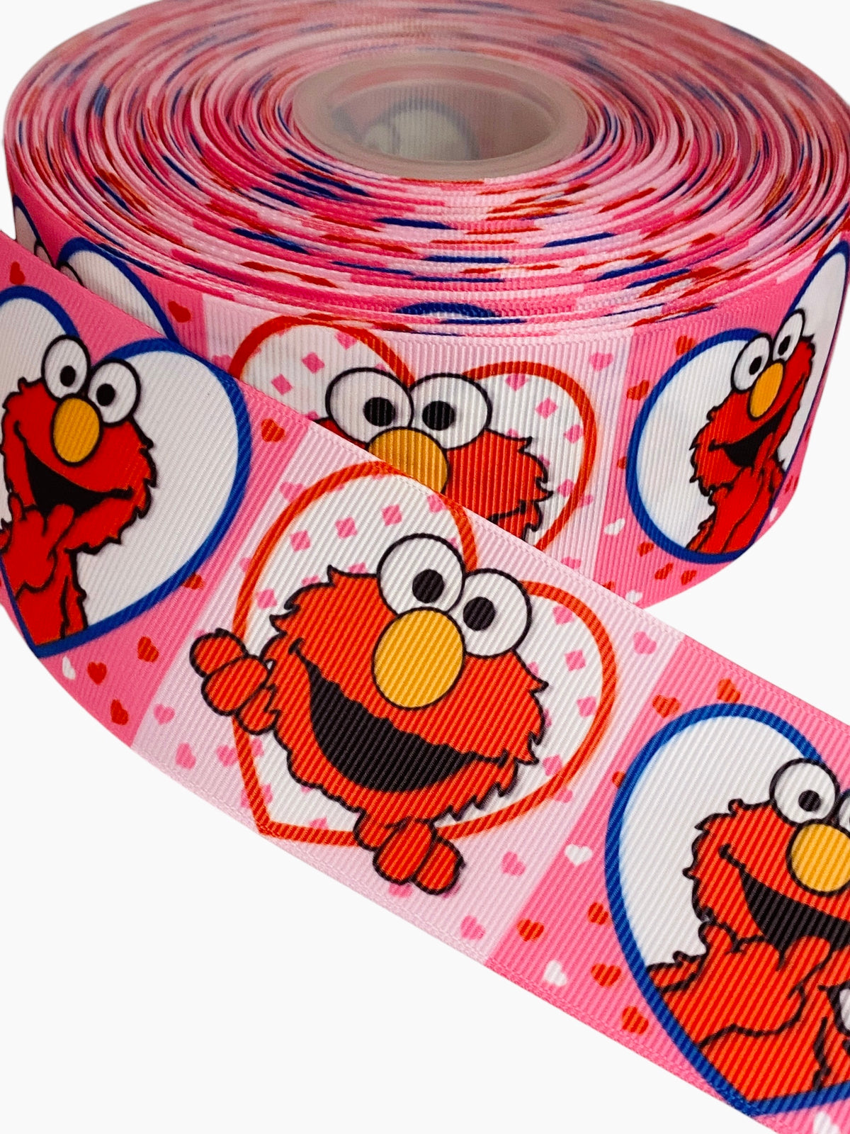 Elmo Ribbon Pattern #C267 (2 Inch /50mm Ribbon, Elmo Ribbon 🟣 (1 Yard) – Isabelle Bow Boutique