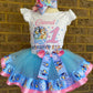 Bluey Birthday Tutu Set | Personalized Bluey tutu Outfit