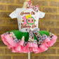 Cocomelon Tutu Outfit  (3 Layer tutu) Cocomelon #9