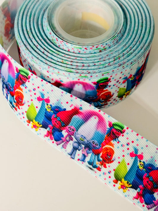 #C120 (Troll Ribbon, (38mm /1.5 inches) 1 yard 🟢