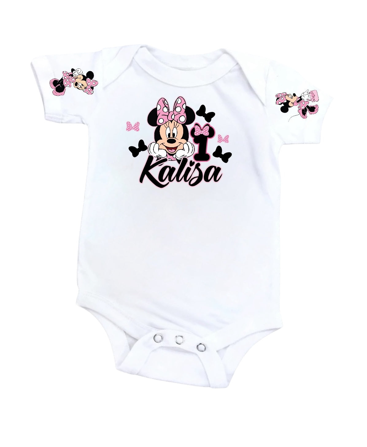 Minnie Mouse Denim overall outfit, jeans overall dress, Minnie mouse birthday jeans dress