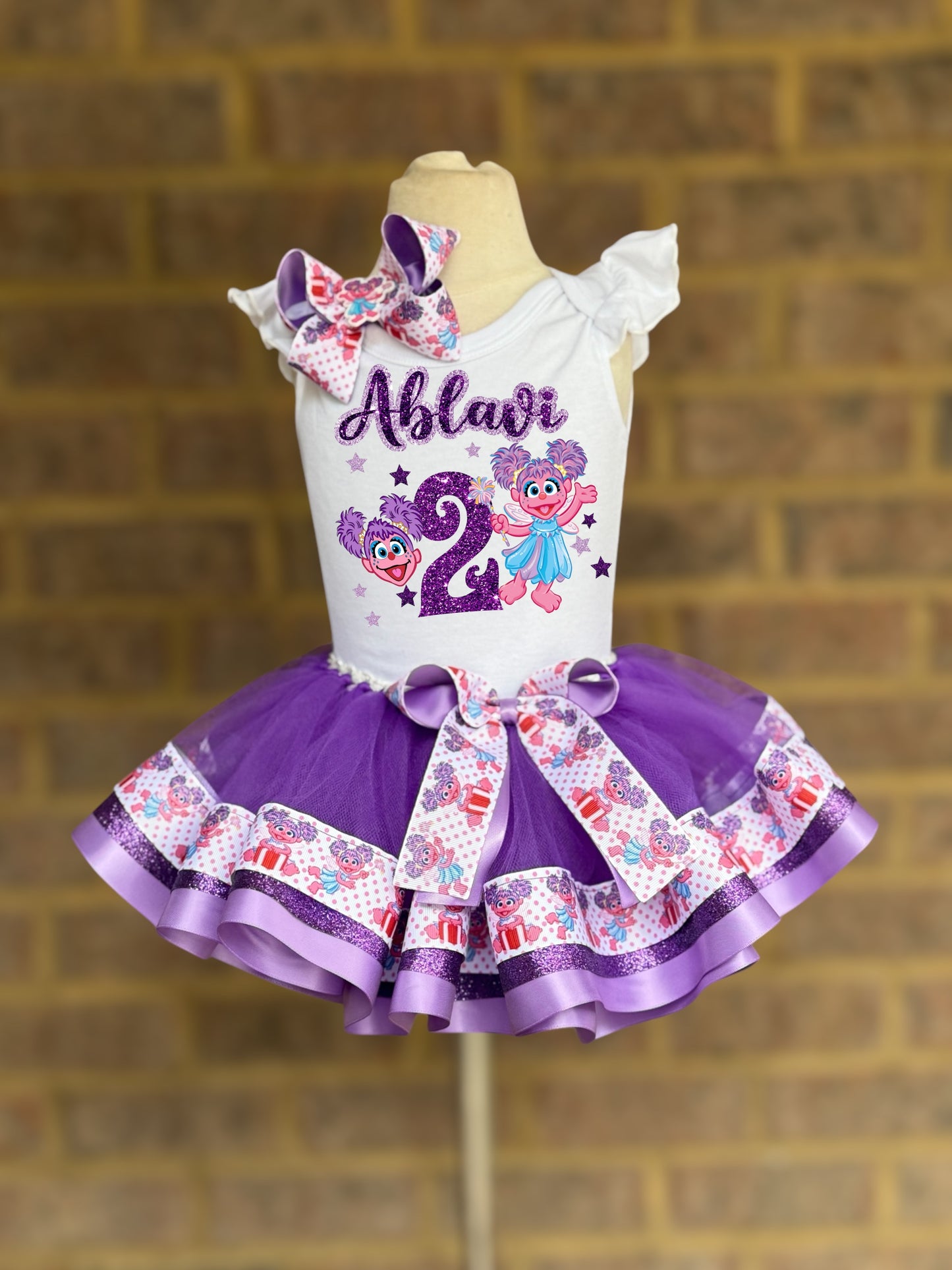 Abby Tutu Outfit Abby tutu set Abby Birthday outfit