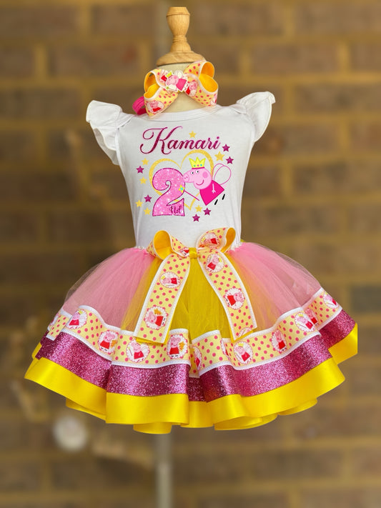 peppa pig birthday dress Peppa Pig Birthday Dress