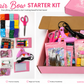 🎀 Hair Bow Starter Kit 🎀 ( all you need to start your Bow making Journey)
