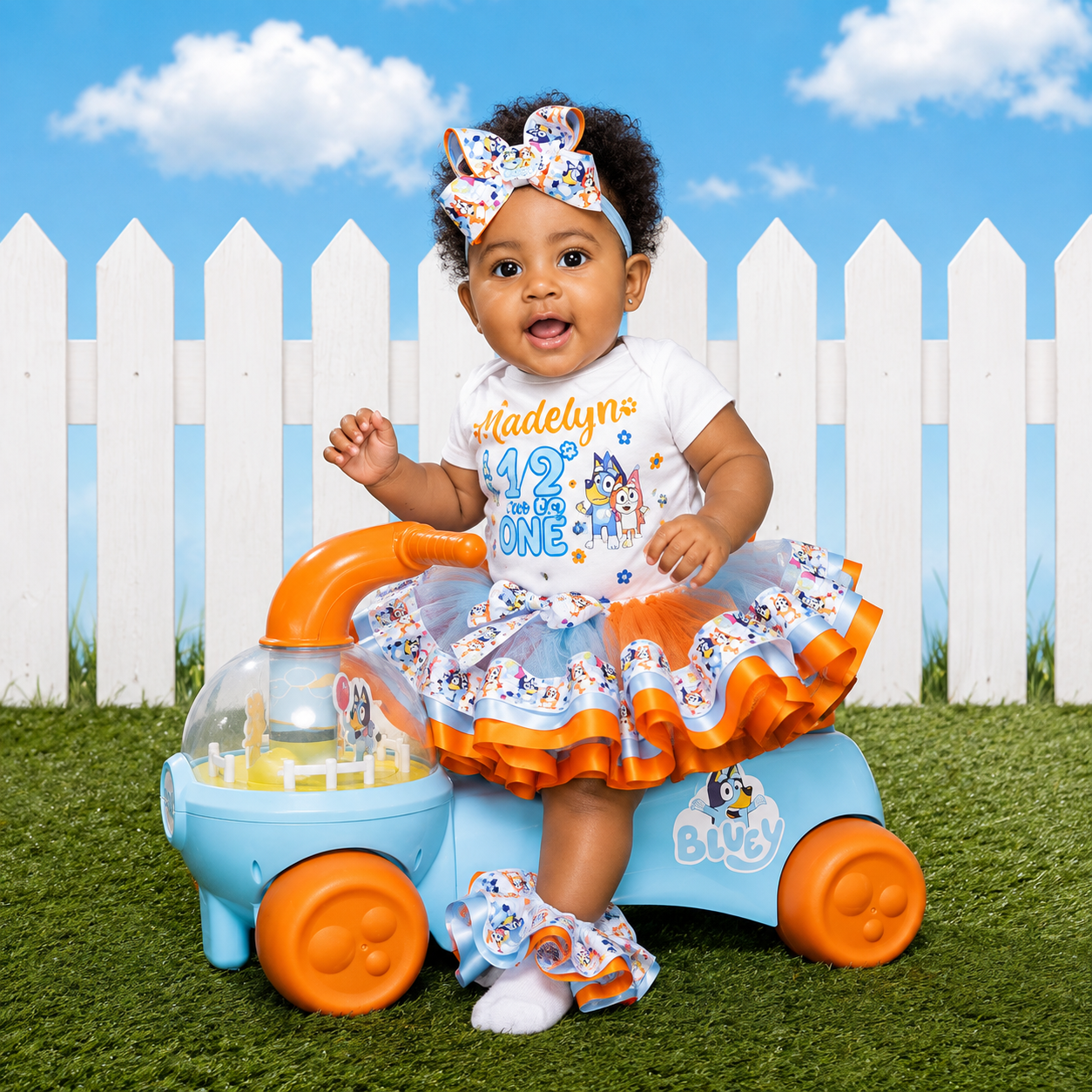 Bluey tutu Outfit | Bluey birthday tutu