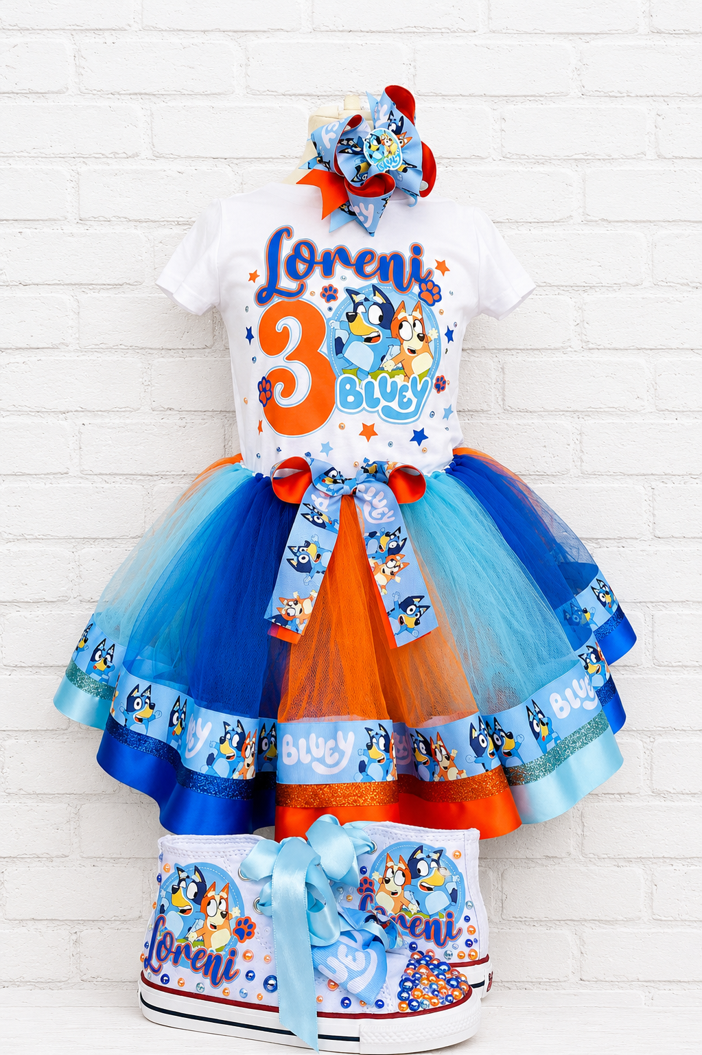 Bluey Birthday Tutu Set | Personalized Bluey tutu Outfit