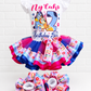 Bluey tutu outfit | Bluey Birthday Bluey tutu set