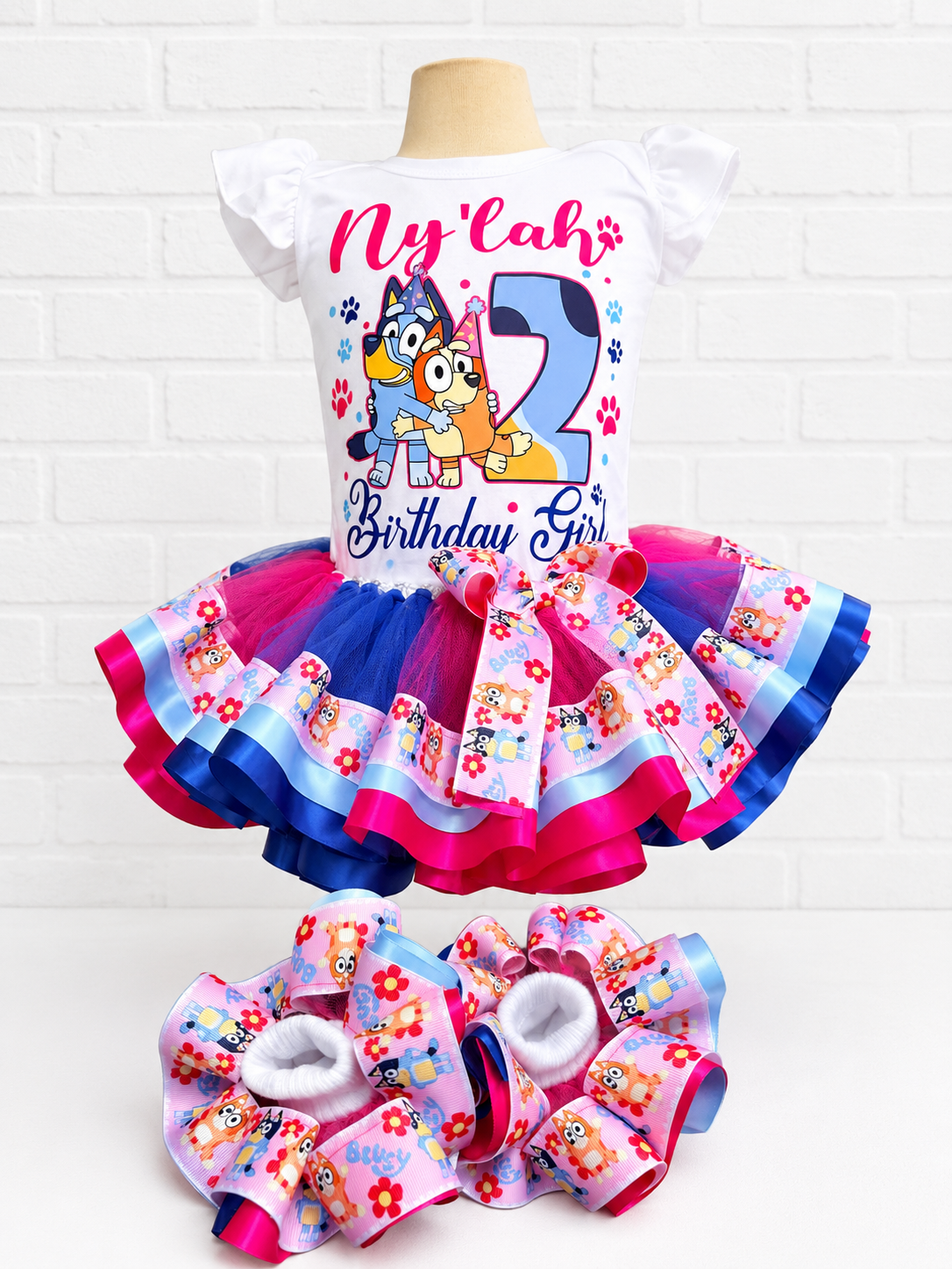 Bluey tutu outfit | Bluey Birthday Bluey tutu set
