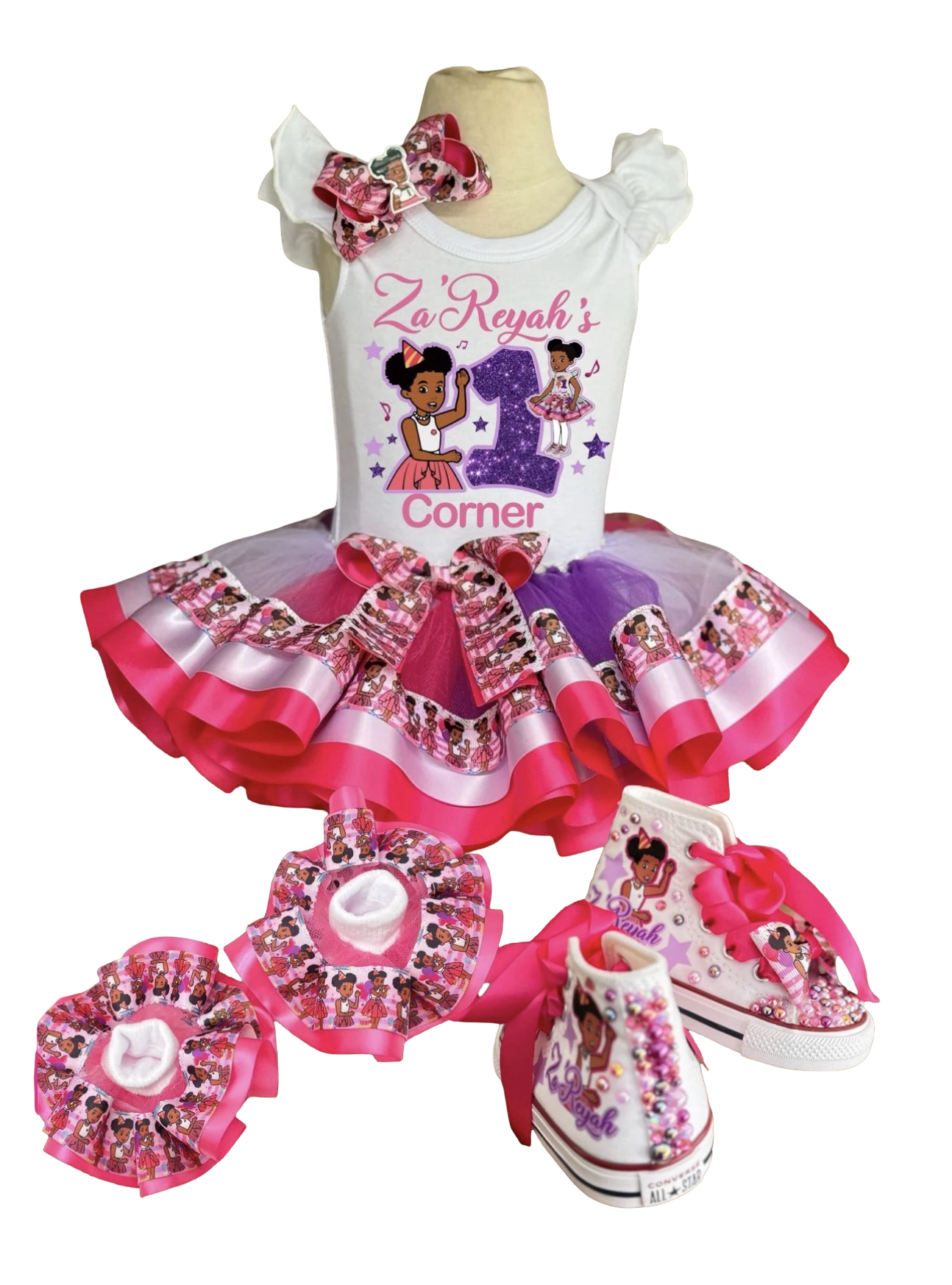 Gracie Corner Tutu Outfit | Gracie Corner Birthday tutu set