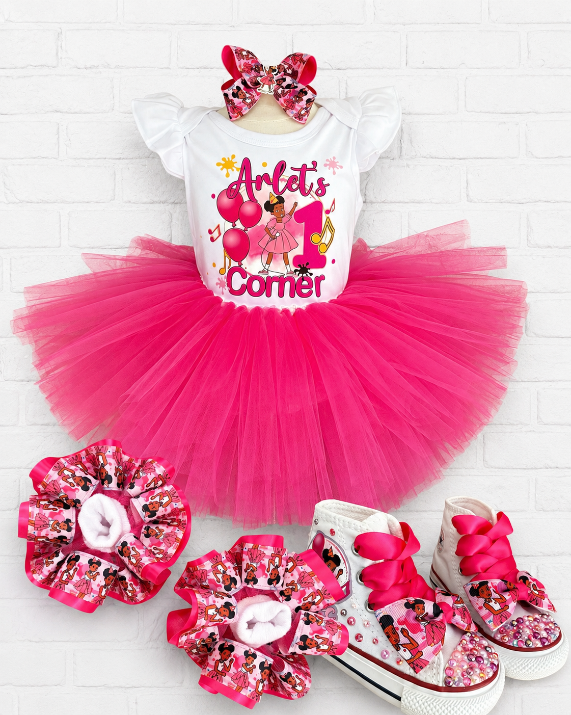 Gracie Corner Tutu Outfit | Gracie Corner Birthday tutu set