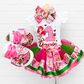 Strawberry Tutu Outfit | Strawberry Birthday Outfit