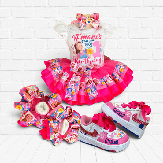 Ms Rachel Tutu outfit | Ms Rachel Customize Air Force 1