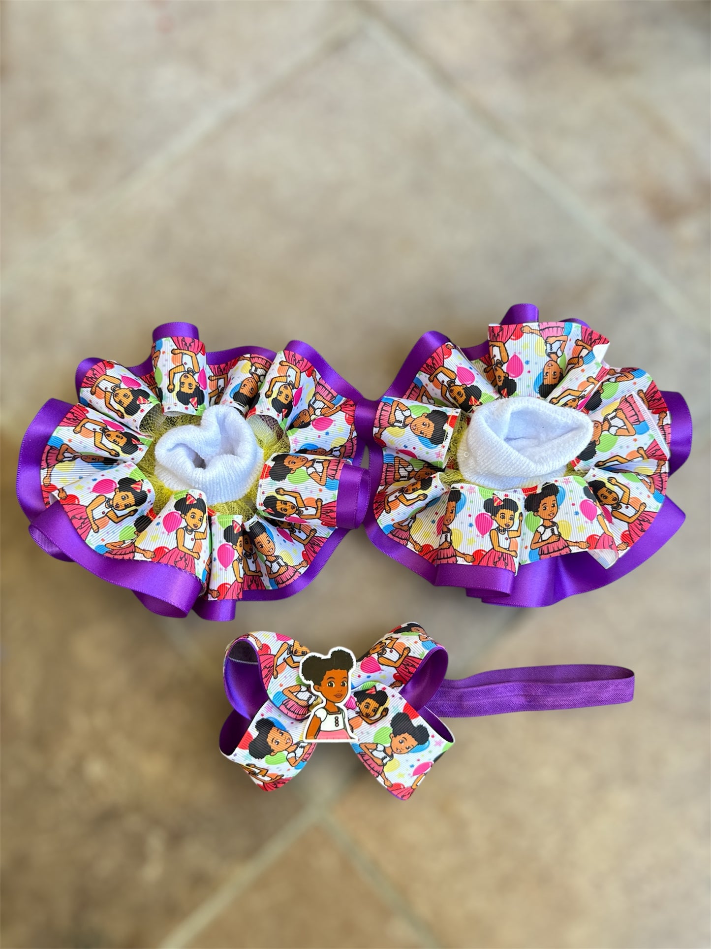 Gracie Corner Tutu socks Gracie Corner Ruffle socks. Ruffle Socks, Gracie corner hair Bow, Gracie corner hair accessory