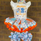 Bluey tutu outfit Bluey Birthday Bluey tutu set Bluey Birthday outfit with matching Socks