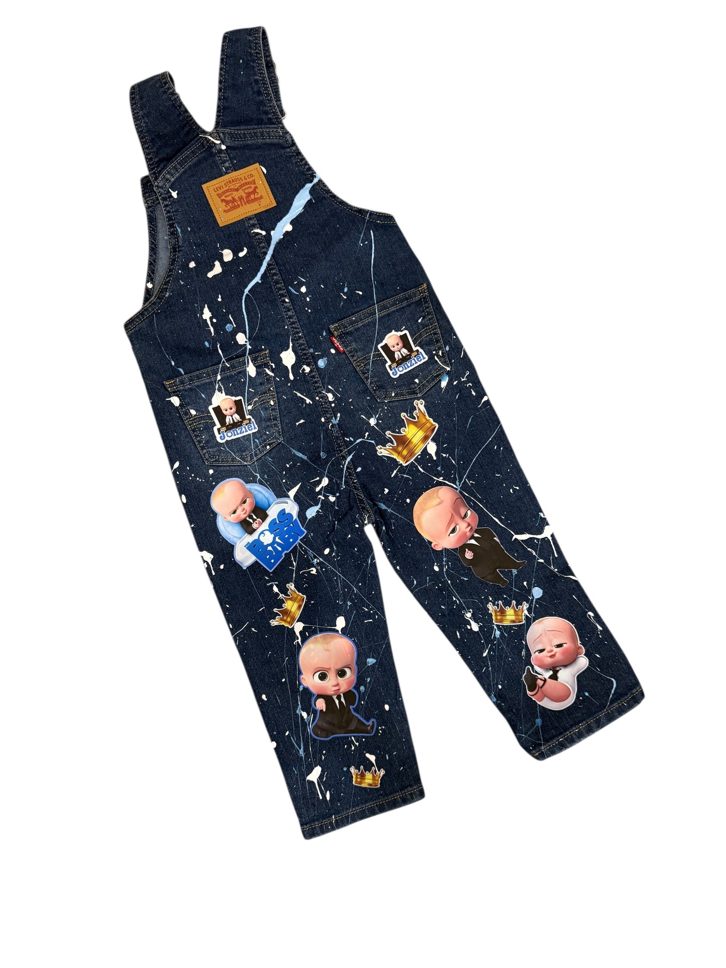 Boss Baby Denim Overall, Boss Baby Jeans Outfit