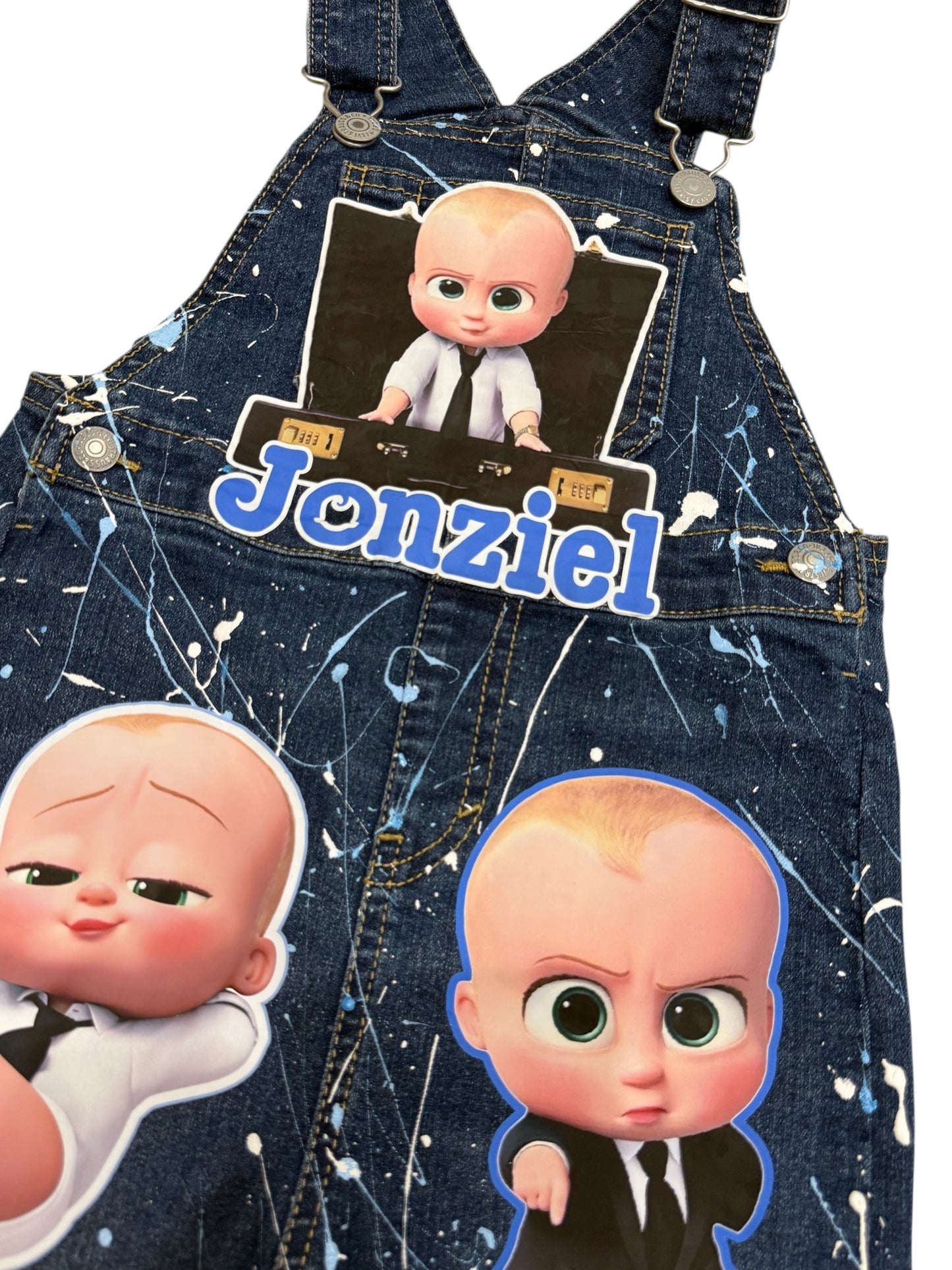 Boss Baby Denim Overall, Boss Baby Jeans Outfit