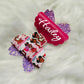 Personalize Headband / Personalize Hair clip, Gracie Corner Headband/ Gracie coner hair clip
