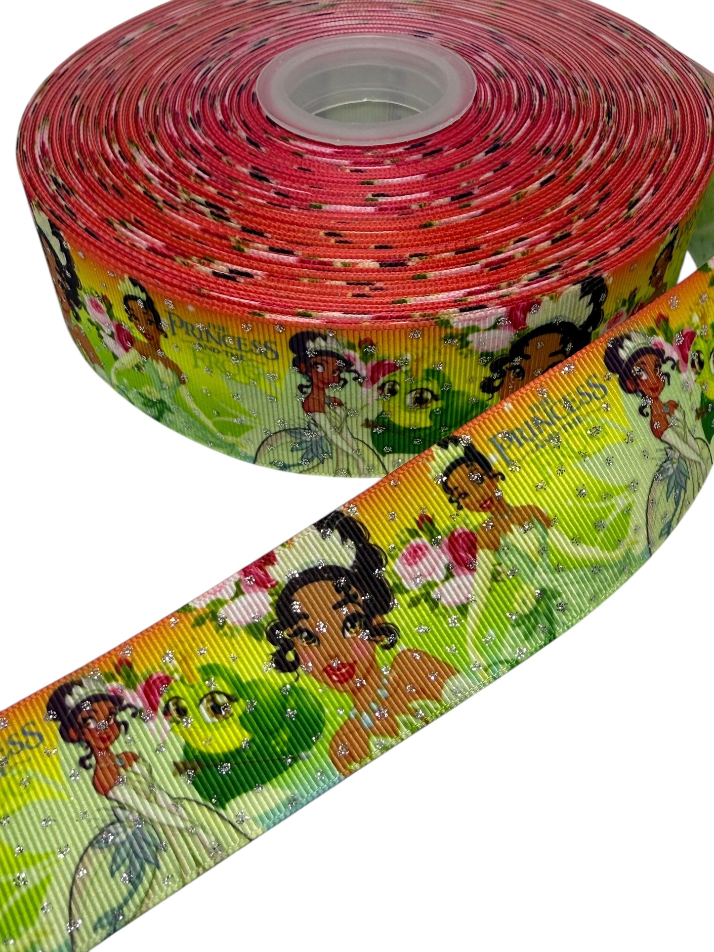 Princess Tiana Ribbon 38mm / 1.5 inch Ribbon (1 Yard)