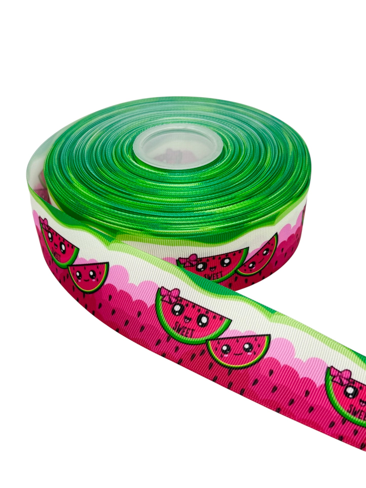 Melon Ribbon 38mm / 1.5 inch Ribbon, (1 Yard)