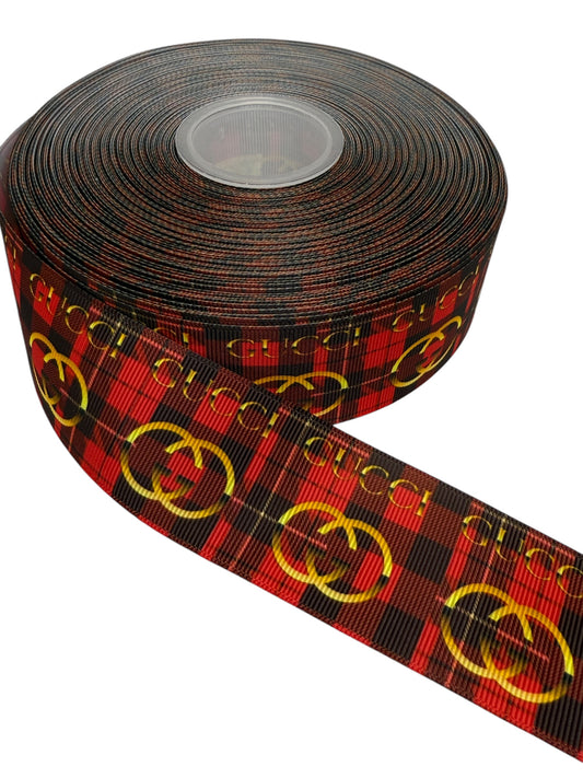 (38mm / 1.5 inch Ribbon, Brand Ribbon (1 Yard)