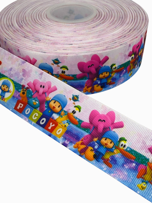 Pocoyo Ribbon (1.5 inch/ 38mm) 🟢