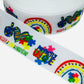 Autism Ribbon (1.5 inch/ 38mm ) 🟢
