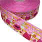 Peppa Pig Ribbon (1.5 inch / 38mm) 🟢