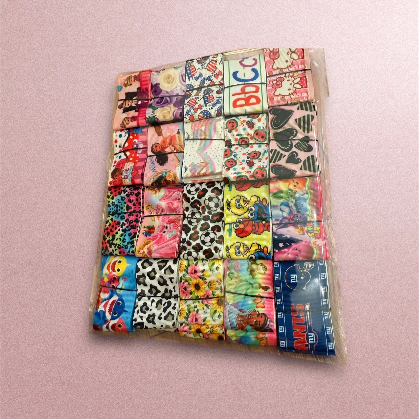 1 yard Each Ribbon Set (1.5 inch / 38mm Ribbon) 🎀 20 yards Total🎀
