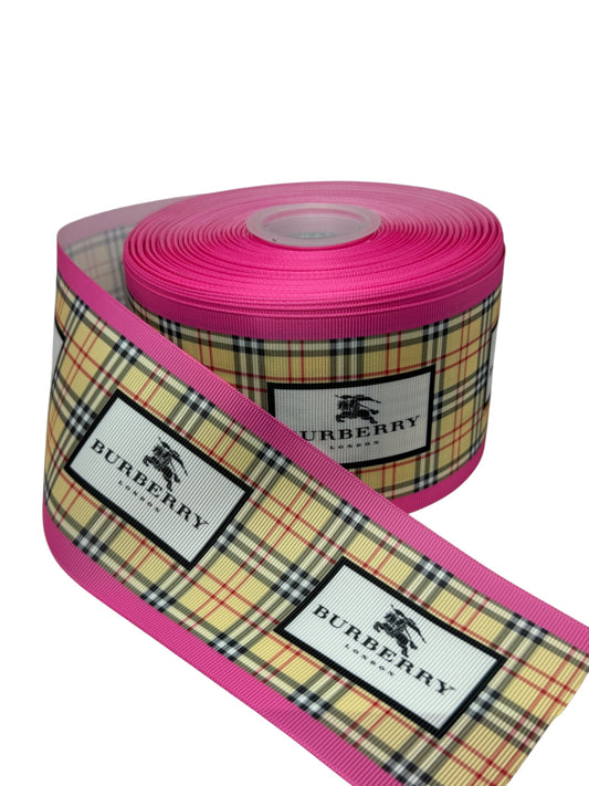 Designer Ribbon 1 yard,  (75mm/3inch Ribbon)🔴