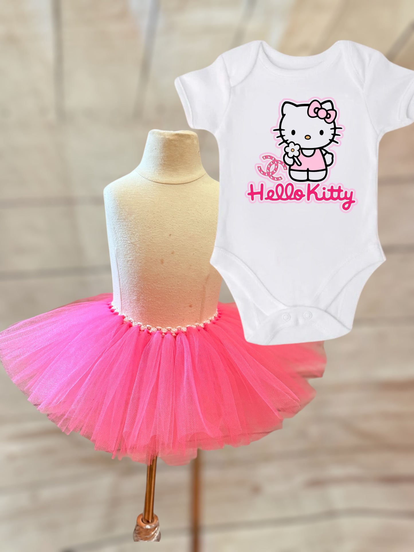 Hello Kitty tutu outfit (Ships in one week)