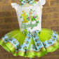Tinker Bell Tutu Outfit Tinker Bell Birthday Outfit Tinker Bell tutu set