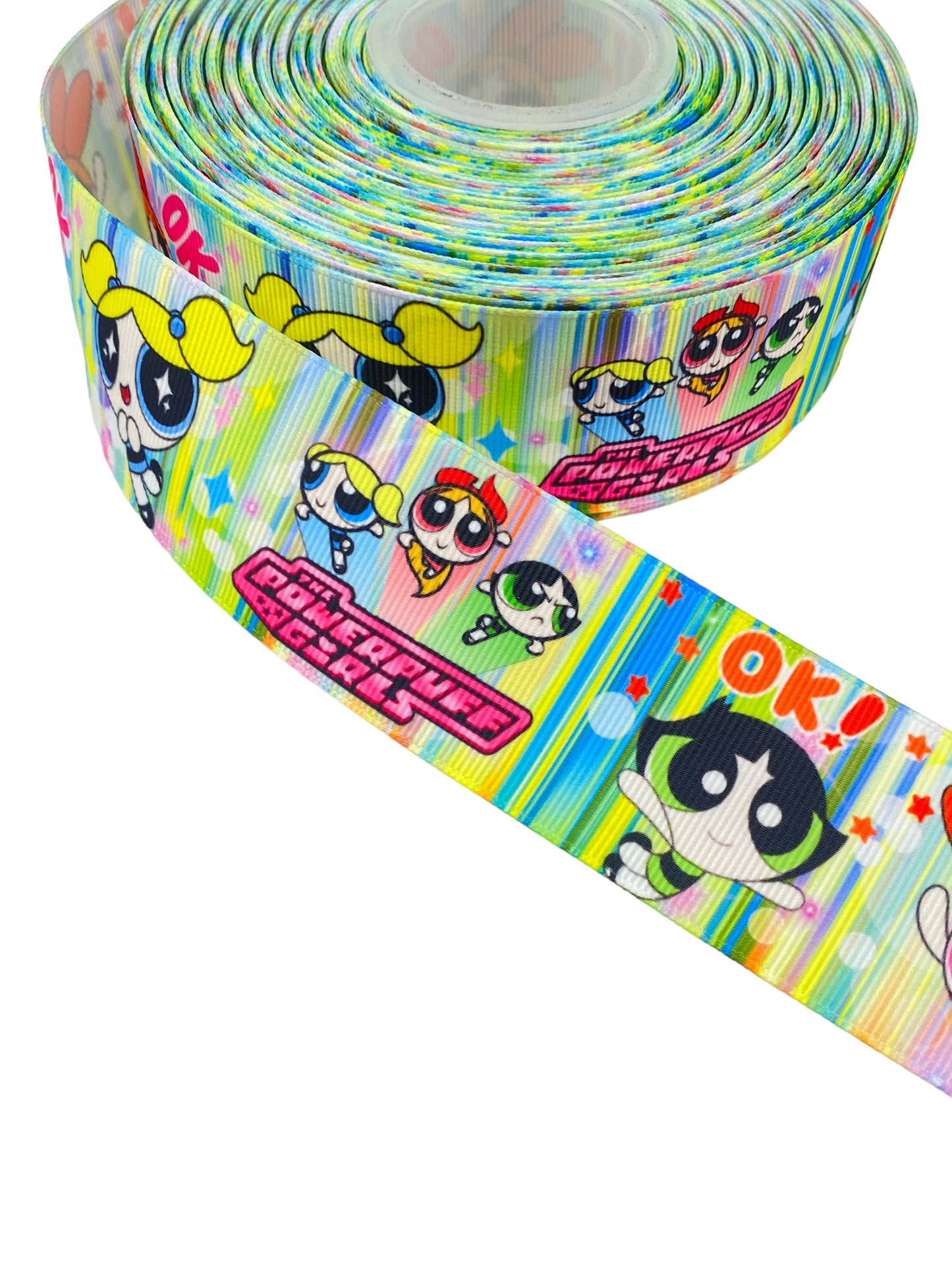 Power Puff Girls Ribbon (38mm /1.5 inches)